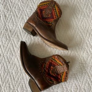 Steve Madden Ankle Cowboy Booties